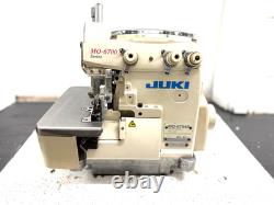 Juki Mo-6704 S Three Thread Serger Head Only Industrial Sewing Machine