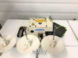 Juki Mo-6704s Three Thread Serger + 110 Volt Motor Industrial Sewing Machine