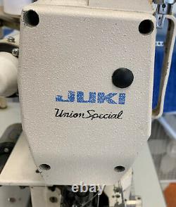 Juki UNION SPECIAL Coverstitch Industrial Sewing Machine And Table