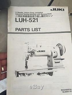 Juki industrial sewing machine mod. Luh-521