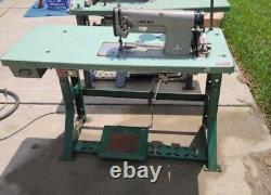 Juki lh 512 industrial sewing machine with table