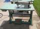 Juki lh 512 industrial sewing machine with table