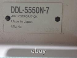 Juki model DDL-5550N-7 industrial sewing machine