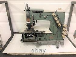 KANSAI DFB-1404P FOUR NEEDLE WithPULLER 1/2 SPACING INDUSTRIAL SEWING MACHINE