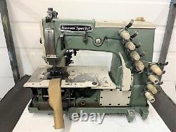 KANSAI DFB-1404P FOUR NEEDLE WithPULLER 1/2 SPACING INDUSTRIAL SEWING MACHINE