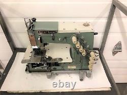 KANSAI DFB-1404P FOUR NEEDLE WithPULLER 1/2 SPACING INDUSTRIAL SEWING MACHINE