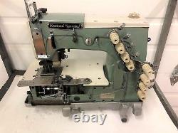 KANSAI DFB-1404P FOUR NEEDLE WithPULLER 1/2 SPACING INDUSTRIAL SEWING MACHINE