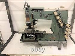 KANSAI DFB-1404P FOUR NEEDLE WithPULLER 1/2 SPACING INDUSTRIAL SEWING MACHINE