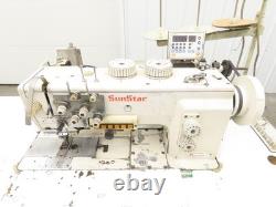 KM-1072BLX-7 Fortuna Industrial Sewing Embroidery Servo Machine 230VAC 1Ph Read
