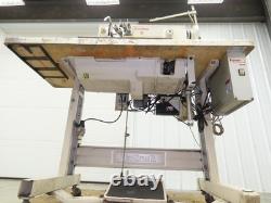 KM-1072BLX-7 Fortuna Industrial Sewing Embroidery Servo Machine 230VAC 1Ph Read