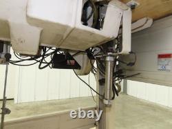 KM-1072BLX-7 Fortuna Industrial Sewing Embroidery Servo Machine 230VAC 1Ph Read