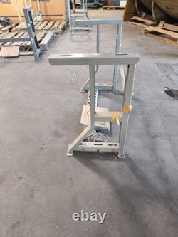 K Frame Industrial Sewing Machine Legs 2 Pedal 28 Tall Metal Steel Gray No Top