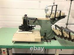 Kansai Dfb-1425p 25 Needle Chainstitch With Puller Industrial Sewing Machine