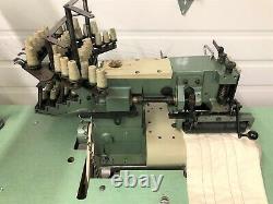 Kansai Dfb-1425p 25 Needle Chainstitch With Puller Industrial Sewing Machine