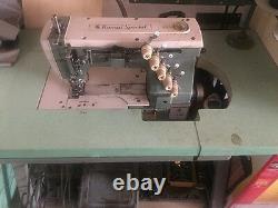 Kansai Special W-8003D 1-5 Needle Cover Stitch Industrial Sewing Machine