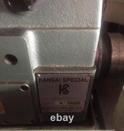 Kansai Special W-8003D 1-5 Needle Cover Stitch Industrial Sewing Machine