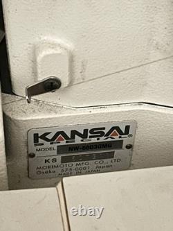 Kansai Special industrial cover stitch sewing machine with table