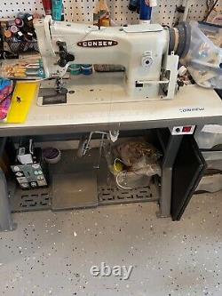 LIGHTLY USED Consew 206RB-5 Sewing Machine (Perfect for canvas & leather)