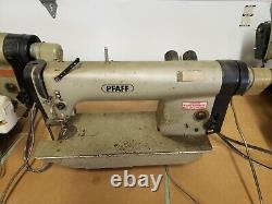 LOT of 6 Pfaff 463 481 487 Industrial Sewing Machines Parts or Repair AS IS