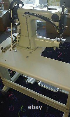 Leather Buster industrial cylinder ARM COMMERCIAL SEWING MACHINE 1/2 IN LIFT