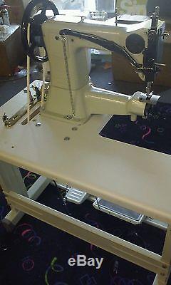 Leather industrial HIGH LIFT LONG ARM COMMERCIAL SEWING MACHINE
