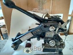 Leather sewing machine Junker & Ruh SD28 hand operated, needle feed, industrial