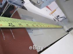 Long arm industrial sewing machine