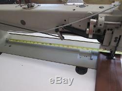 Long arm industrial sewing machine