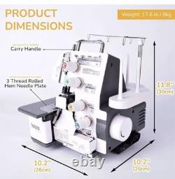 Lumina Sienna Serger Sewing Machine Industrial Grade