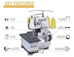 Lumina Sienna Serger Sewing Machine Industrial Grade
