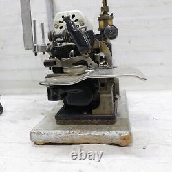 MERROW A-3D W Vintage 3-Thread Overlock Serger Industrial Sewing Machine Tested