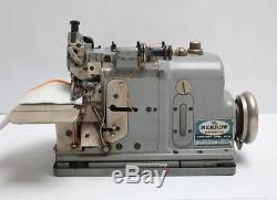 MERROW M-2DH 2-Thread Serger Industrial Patch Emblem Sewing Machine Head Only