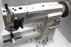 METRO MS-8244L Walking Foot 2-Needle Cylinder Bed Industrial Sewing Machine Head