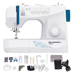 MILLEPUNTI MKR45 Sewing Machine, 25 Stitches, Auto Needle Threader