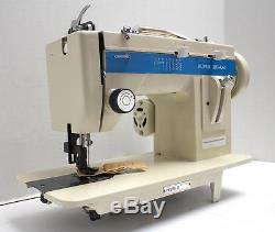 MISEW 2000U33 Walking Foot Zig Zag Portable Industrial Sewing Machine with Motor