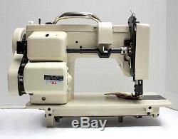 MISEW 2000U33 Walking Foot Zig Zag Portable Industrial Sewing Machine with Motor