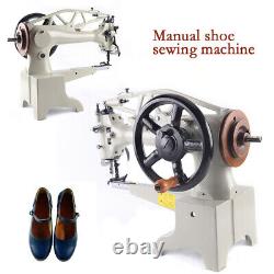 Manual Cobbler Shoe Repair Machine Nylon/Cotton Line Sewing Machine 11.8Inch DIY