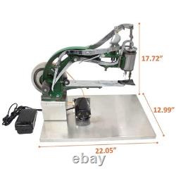 Manual & Electric Leather Sewing Machine Green//