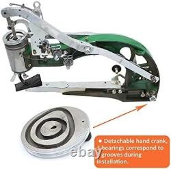 Manual & Electric Leather Sewing Machine Green//