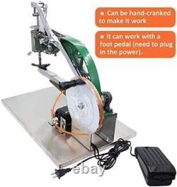 Manual & Electric Leather Sewing Machine Green//