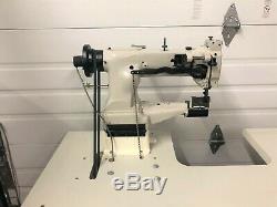Mela Mitsubishi Cylinder Bed Walking Foot Reverse 110v Industrial Sewing Machine
