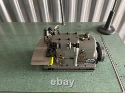 Merrow M-3DW-2 Industrial Sewing Machine with Table, AMCO Motor 1/3HP