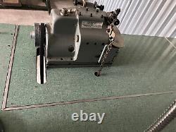 Merrow M-3DW-2 Industrial Sewing Machine with Table, AMCO Motor 1/3HP