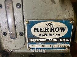 Merrow Sewing Machine M-2DNR-1 Industrial Overlock Purl Stitch HEAD to Ship USA