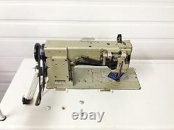 Mitsubishi Walking Foot New Table&motor Big Bobbin Rev Industrial Sewing Machine