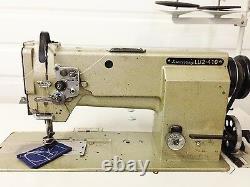 Mitsubishi Walking Foot New Table&motor Big Bobbin Rev Industrial Sewing Machine