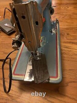 Monster Imperial Leather Canvas Sewing Machine. Refurbished. Customized. CZ