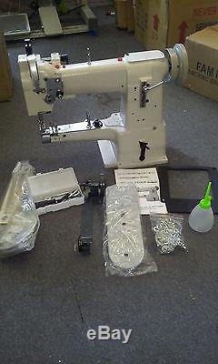Morse 335 cylinder arm Walking Foot Industrial Sewing Machine TAKES PFAFF NEEDLE