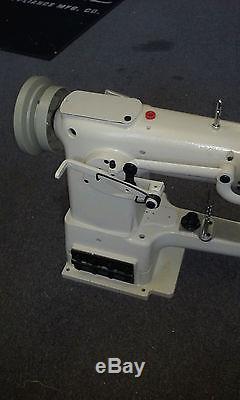 Morse 335 cylinder arm Walking Foot Industrial Sewing Machine TAKES PFAFF NEEDLE