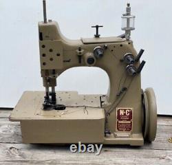 NC Carpet Serger 81200 WA/B INDUSTRIAL Sewing MACHINE N. Y. Floor Mats, Rugs RARE